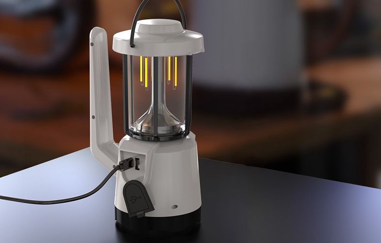 Camping light with searchlight Superfire M61, USB-C, Superfire M61