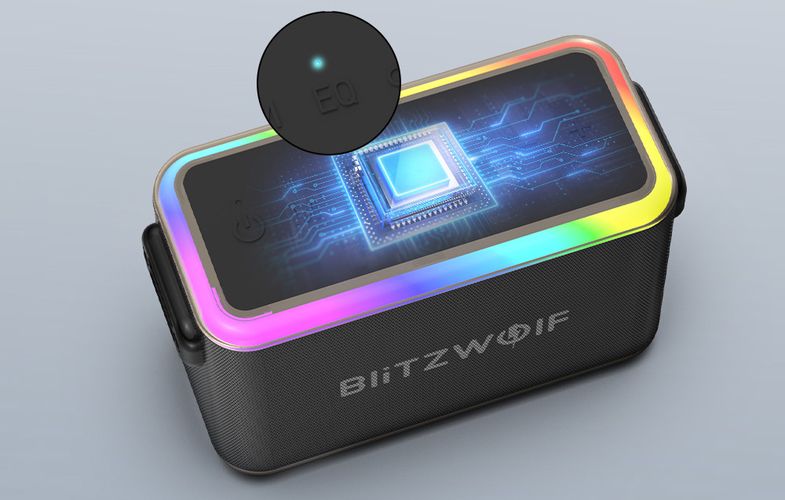 Wireless bluetooth speaker Blitzwolf BW-WA6 RGB 80W, BlitzWolf BW-WA6