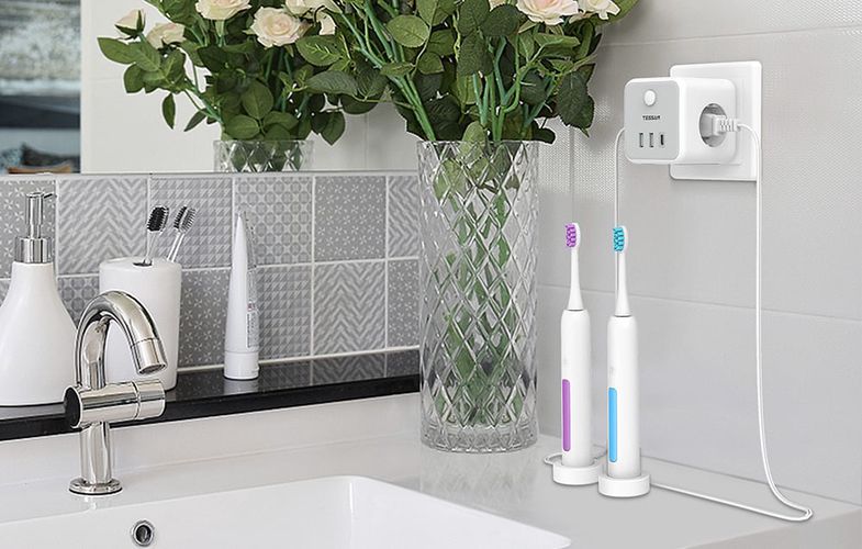 Tessan Wall Socket TS-301-DE-C, Tessan TS-301-DE-C