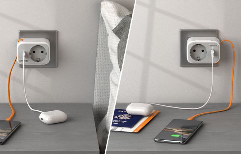 Tessan Wall Socket TS-332-DE, Tessan TS-332-DE