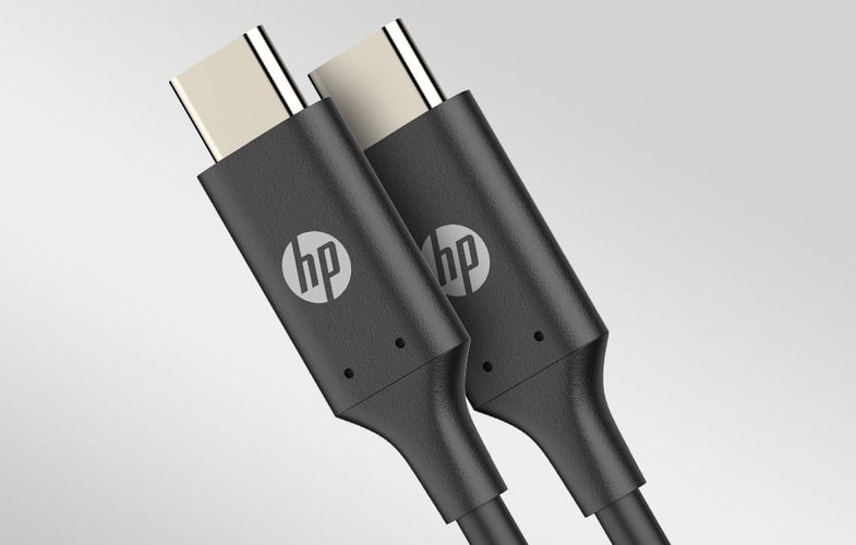 HP USB-C to USB-C cable, 1m (black), HP DHC-TC107-1M