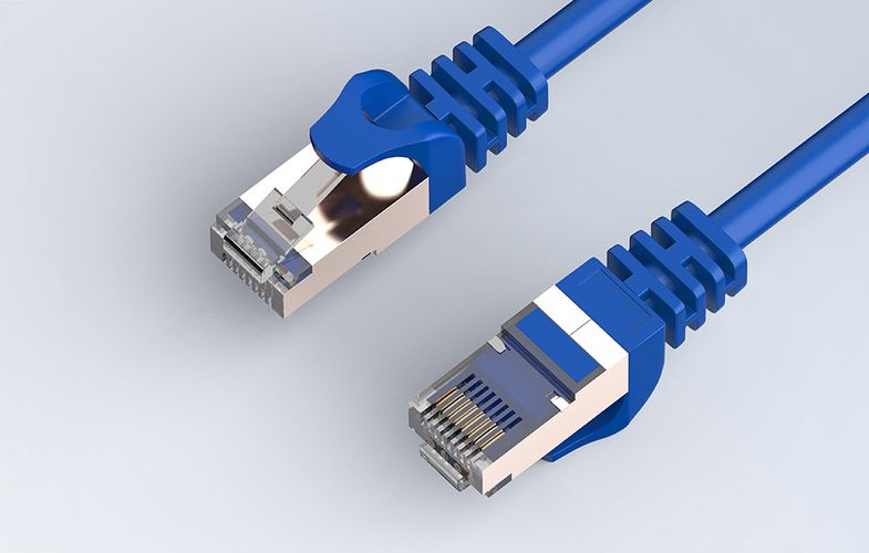 HP Ethernet CAT6 U/UTP network cable, 2m (blue), HP DHC-CAT6-UTP-2M