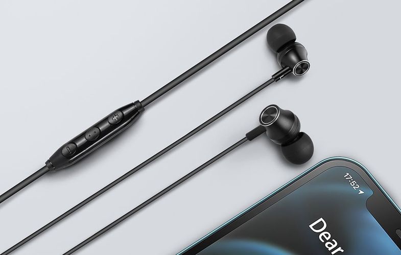 HP DHH-1127 Wired earphones (black), HP DHH-1127