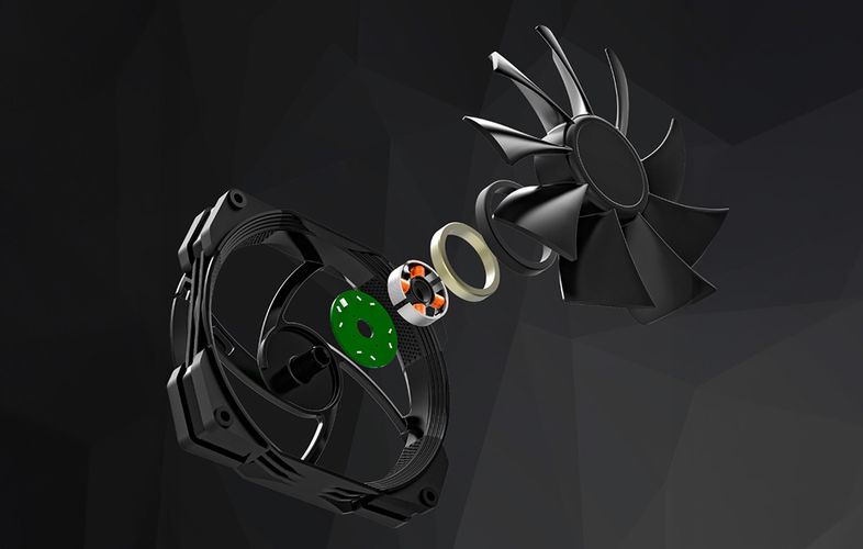 Darkflash S200 Computer fan (black), Darkflash S200 Black