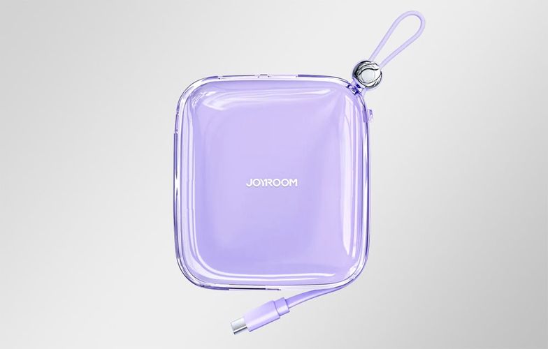 Powerbank Joyroom JR-L004 Jelly 10000mAh, USB C (Purple), Joyroom JR-L004 CP