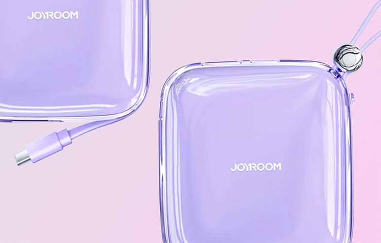 Powerbank Joyroom JR-L004 Jelly 10000mAh, USB C (Purple), Joyroom JR-L004 CP