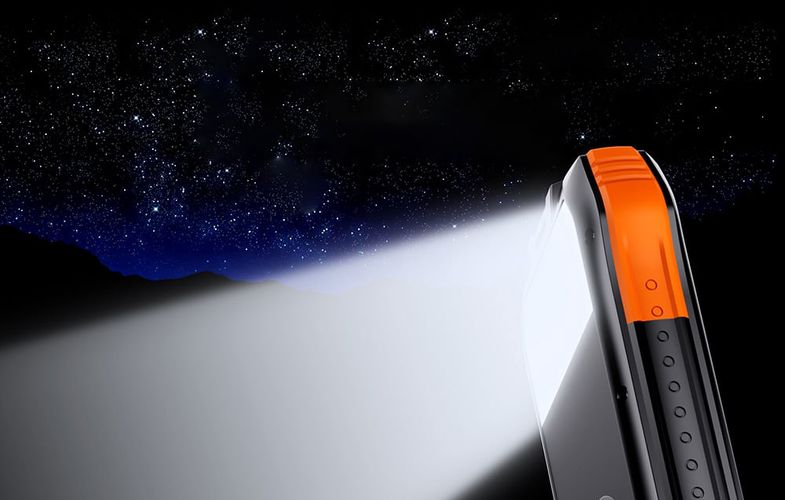 Choetech B658 Solar power bank 2x USB 10000mAh Qi 5W (black-orange), Choetech B658