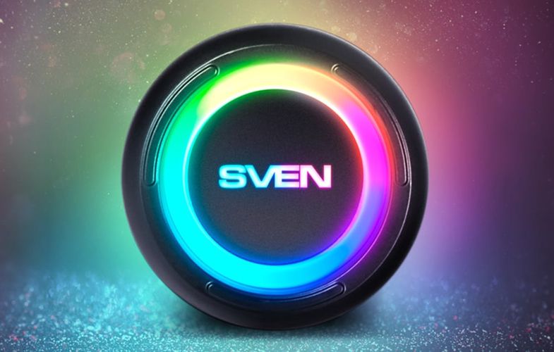 Portable speaker SVEN PS-315, 20W Bluetooth (black), Sven SV-021702