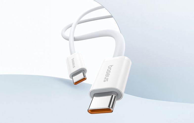 Kabel szybkiego ładowania USB-C do USB-C Baseus Superior 2 100W 2m (biały), Baseus P10365200211-04