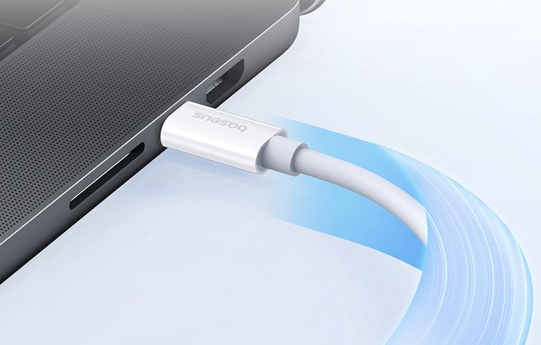 Kabel USB-C do USB-C Baseus Superior USB4, 240W, 1m (biały), Baseus P10365200211-02