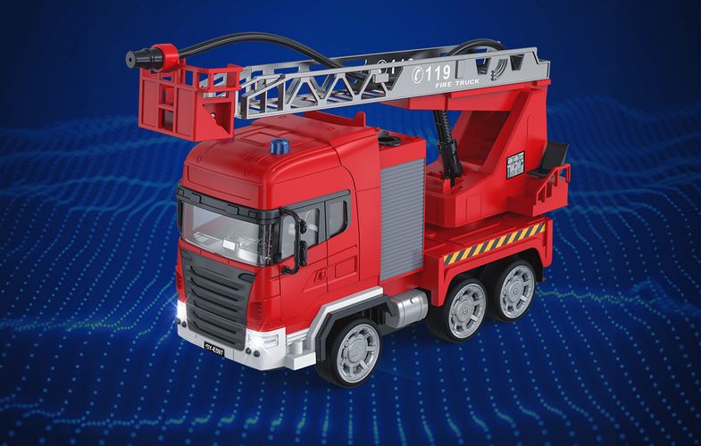 Remote control RC fire truck 1:20 Double Eagle (red) E597-003, Double Eagle E597-003