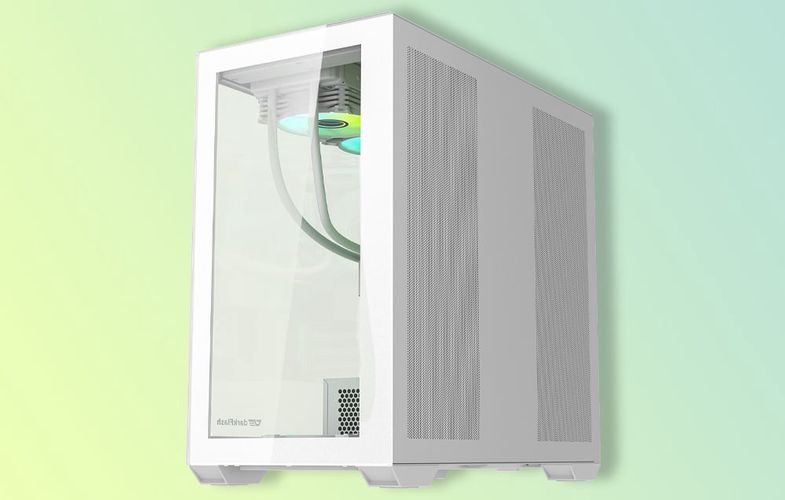 Darkflash DLX4000 GLASS computer case (white), Darkflash DLX4000 GLASS W