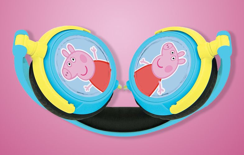 Headphone Foldable Peppa Pig Lexibook, Lexibook HP015PP