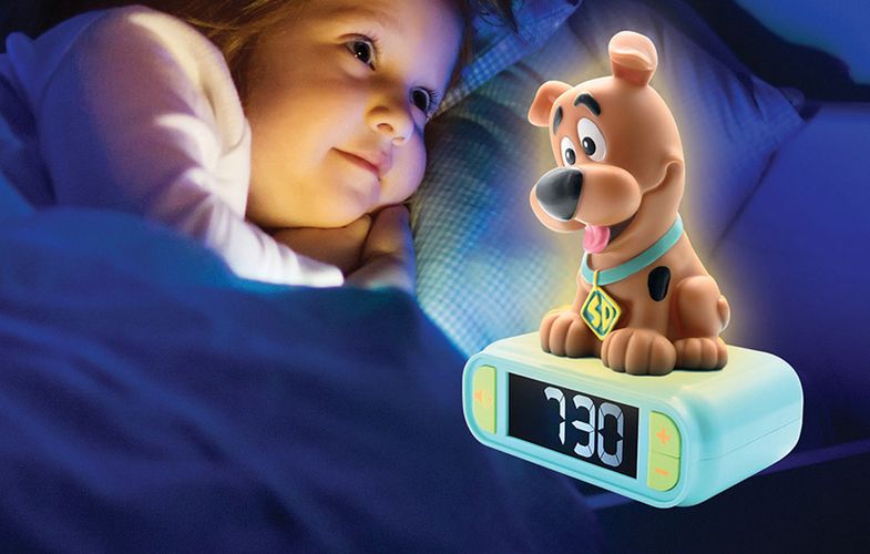 Digital alarm clock with Scooby Doo 3D night light Lexibook, Lexibook RL800SD