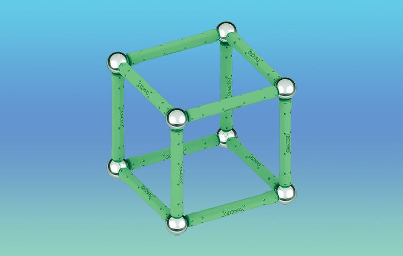 Glow Recycled Magnetic Blocks 25 pieces GEOMAG GEO-328, Geomag 328