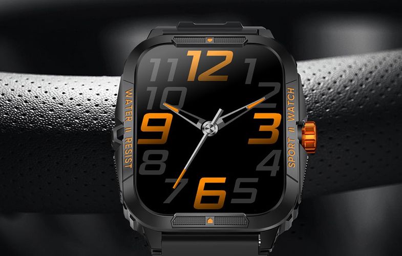 Colmi P76 smartwatch (black), Colmi P76 Black