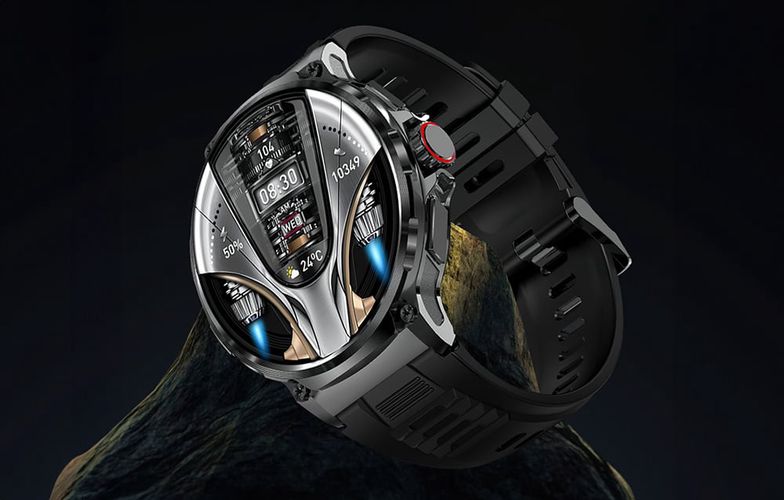 Colmi V69 smartwatch (black), Colmi V69 Black