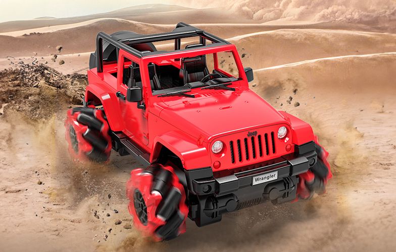 Remote-controlled car 1:16 Double Eagle (red) Jeep (drift) E348-003, Double Eagle E348-003