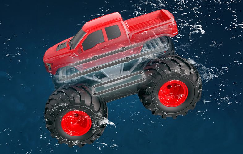 RC remote control car 1:18 Double Eagle (red) (red) Ford (amphibious) E344-003, Double Eagle E344-003