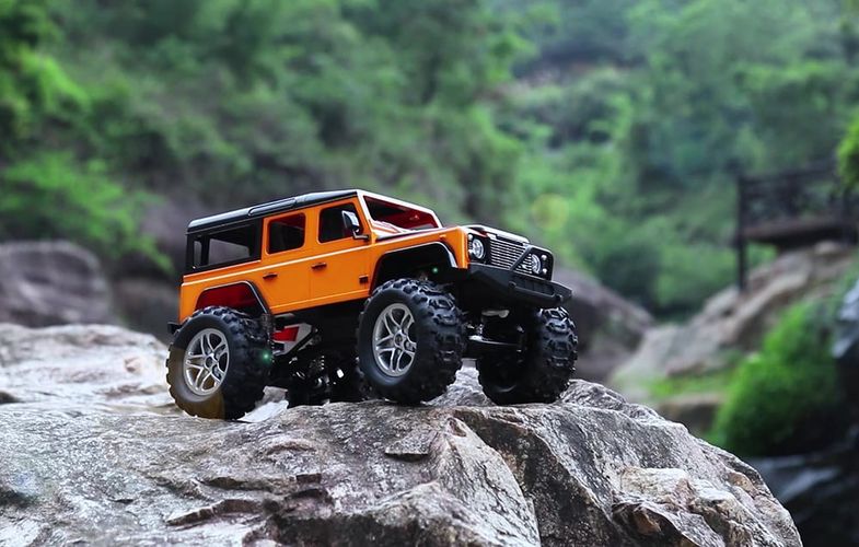 Remote-controlled car 1:14 Double Eagle (Orange)  Land Rover Defender E327-003, Double Eagle E327-003