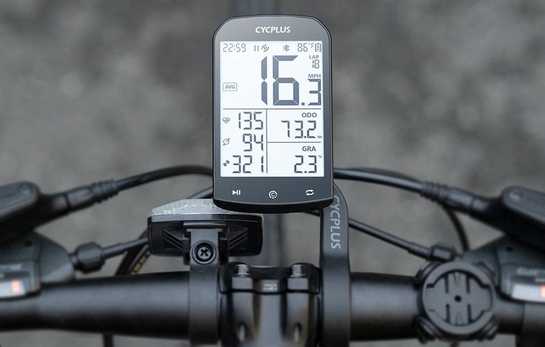 GPS bike computer Cycplus M1 - compatibile with Strava, Trainingpeaks etc., Cycplus M1