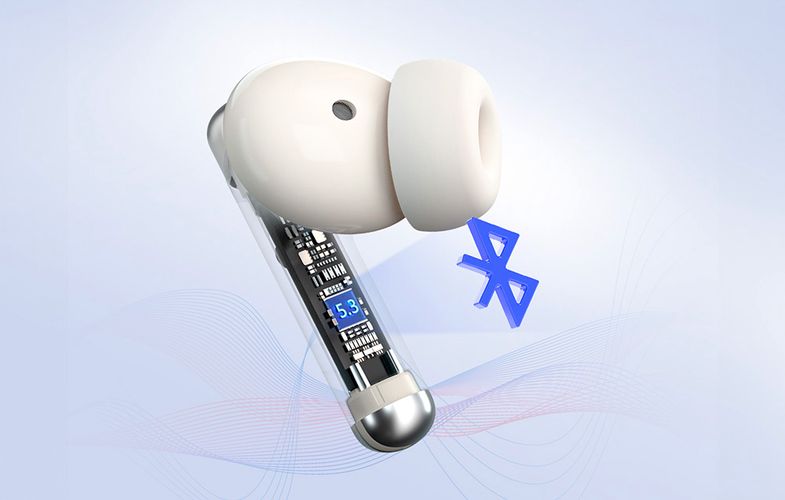 TWS Tronsmart Sounfii R4 headphones (white), Tronsmart R4 white