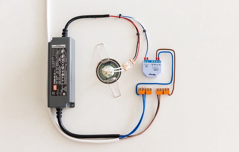 Shelly Plus 0-10V Light Dimmer, WiFi/Bluetooth, Shelly 0-10V