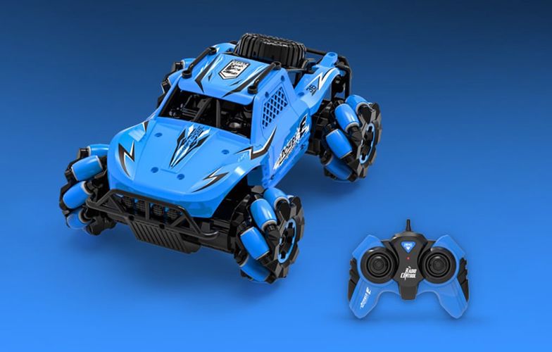 RC remote control car 1:18 Double Eagle (blue) Buggy (multi-directional) E346-003, Double Eagle E346-003blue