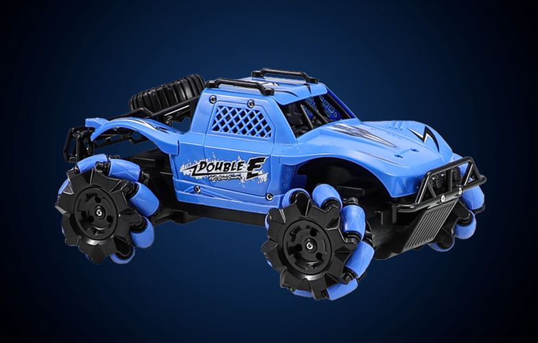 RC remote control car 1:18 Double Eagle (blue) Buggy (multi-directional) E346-003, Double Eagle E346-003blue