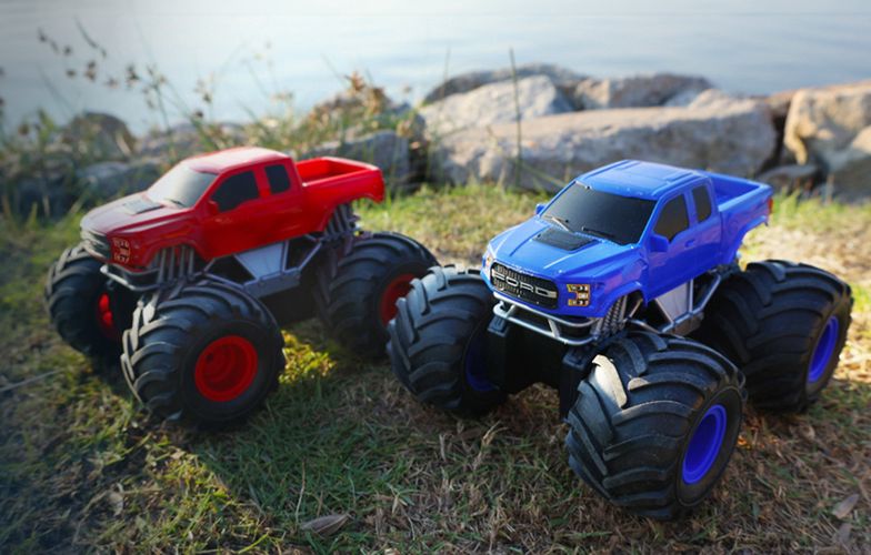 Remote-controlled car Double Eagle (blue) Ford (Amphibious) E344-003, Double Eagle E344-003blue