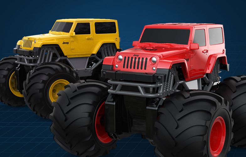 Remote-controlled car Double Eagle (yellow) Jeep (Amphibious) E342-003, Double Eagle E342-003yellow