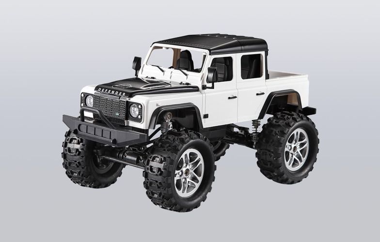 Remote control RC remote control car 1:14 Double Eagle (white) Land Rover Defender (pick-up) E332-003, Double Eagle E332-003white