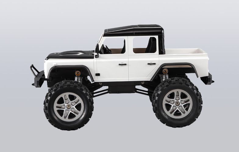 Remote control RC remote control car 1:14 Double Eagle (white) Land Rover Defender (pick-up) E332-003, Double Eagle E332-003white