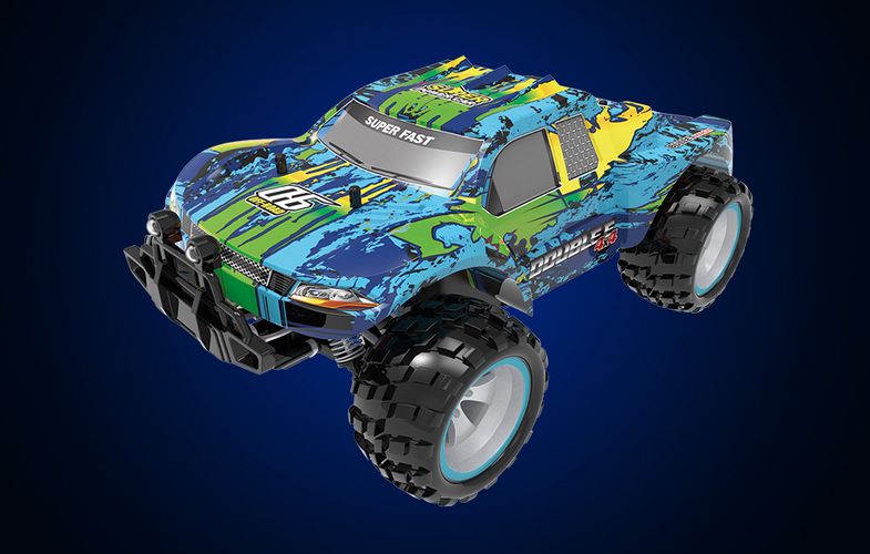 RC remote control car 1:18 Double Eagle (green )Buggy (high speed) E330-003, Double Eagle E330-003green