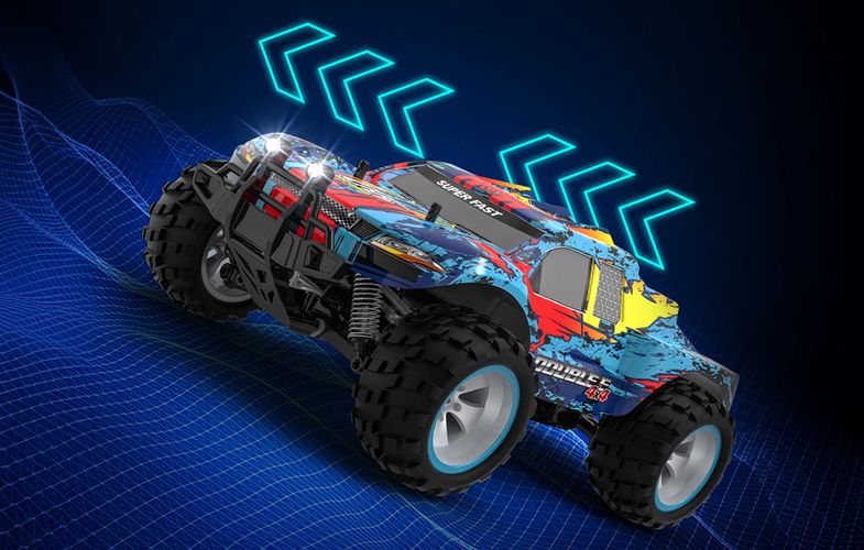 RC remote control car 1:18 Double Eagle (green )Buggy (high speed) E330-003, Double Eagle E330-003green