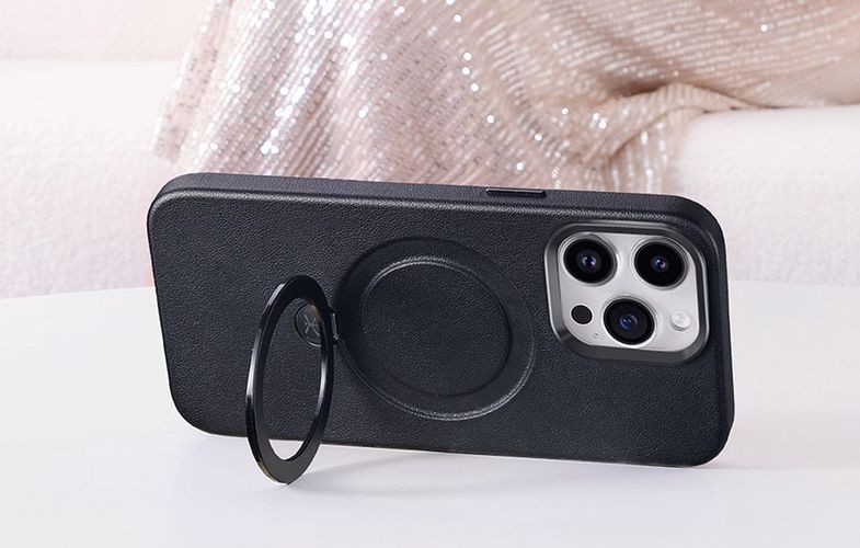 Phone case Joyroom Dancing Circle PN-15L2 Iphone 15 Pro (black) without packaging, Joyroom PN-15L2 black no box