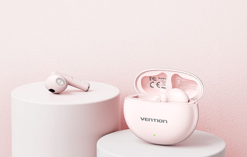 Wireless earphones, Vention, NBKP0, Earbuds Elf E06 (pink), Vention NBKP0