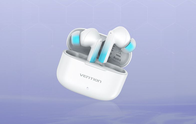 Wireless earphones, Vention, NBIB0, Elf Earbuds E04 (black), Vention NBIB0