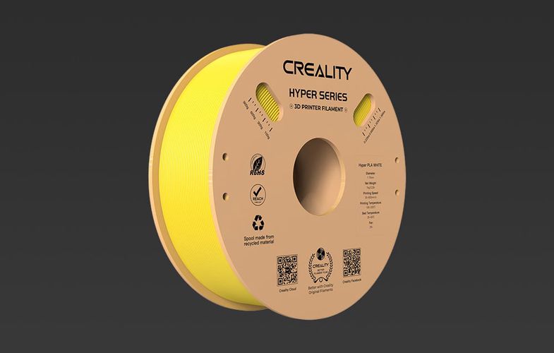 Hyper PLA Filament Creality (Yellow), Creality 3301010379