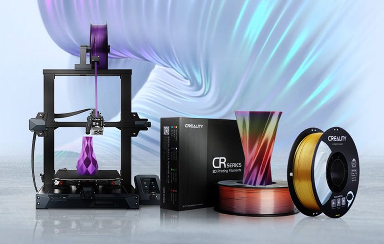 CR-Silk PLA Filament Creality (Purple), Creality 3301120005