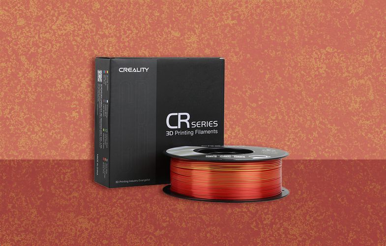 CR-Silk PLA Filament Creality (Golden-red), Creality 3301120009