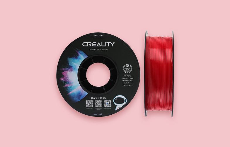 CR-PETG Filament Creality (Red), Creality 3301030038