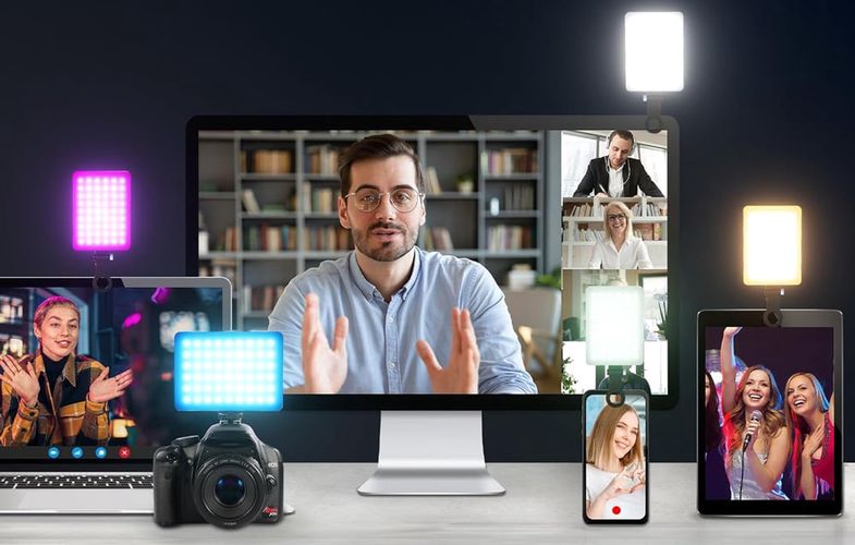 Selfie lamp Neewer VL67C RGB LED 5W, Neewer B0CT5MT82T