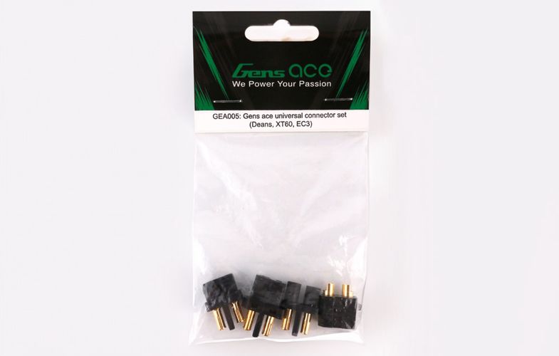 Gens ace universal connector set (Deans, XT60, EC3), Gens ace GEA005