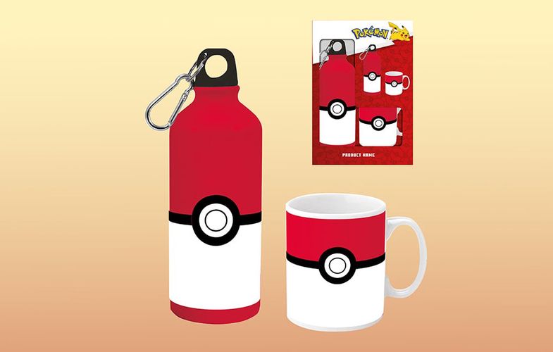 Mug and water bottle Pokemon KiDS Licensing, KiDS Licensing PK00022