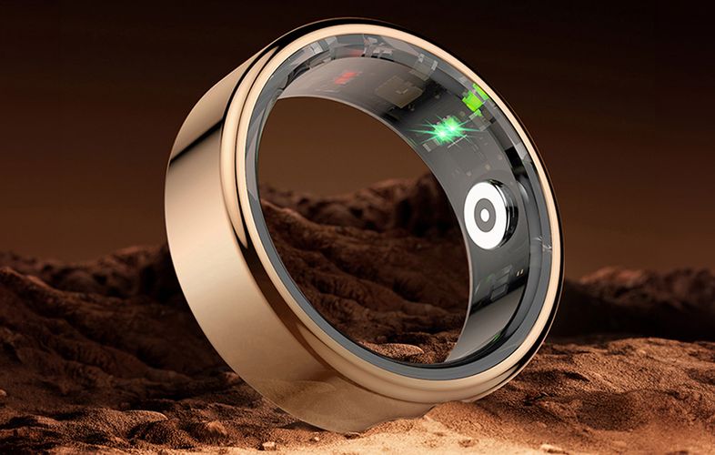 Smartring Colmi R02 19.8MM 10 (Gold), Colmi R02 Gold 10