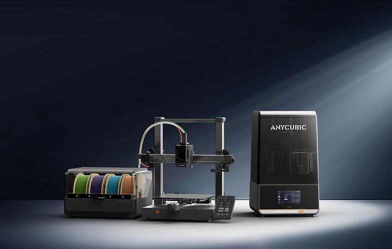 AnyCubic Kobra 3 Combo 3D Printer, AnyCubic K3CBBK0A-O