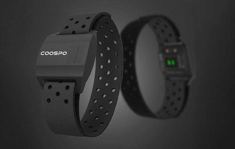 Armband Heart Rate Monitor Coospo HW706 compatibile with Strava , wahooo, mapmyfitness etc., Coospo HW706