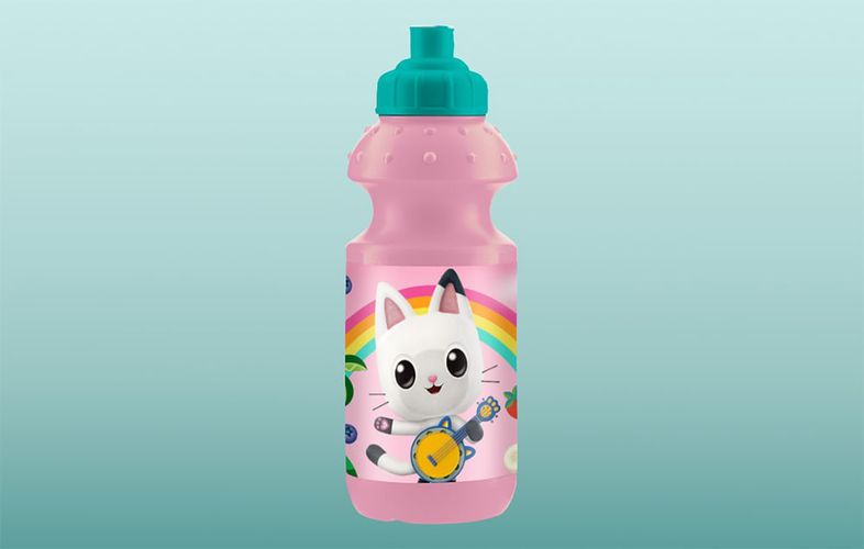 Water bottle 350ml Gabby's Dollhouse, KiDS Licensing GD00072