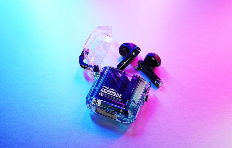 GravaStar Sirius P5 TWS Earbuds Defense Crystal V2, GravaStar GRAVASTAR P5 BLUE V2